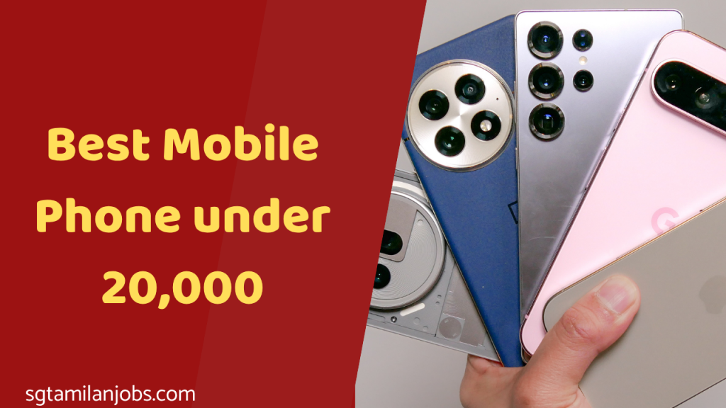 best mobile phones under 20000